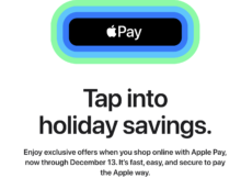 Use Apple Pay to Pay at Select Online Retailers Through December 13th and Save